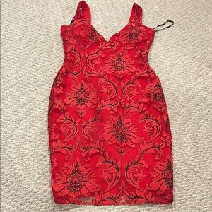 Siena Studio Shoulder Red Dress